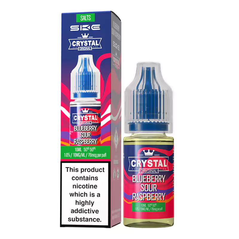 Blueberry Sour Raspberry SKE Crystal Nic Salt E-Liquids 10mg/ml Blueberry Sour Raspberry