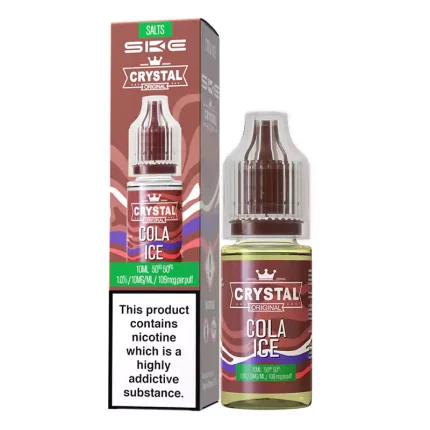 SKE Crystal Nic Salt E-Liquids 10mg/ml Cola Ice