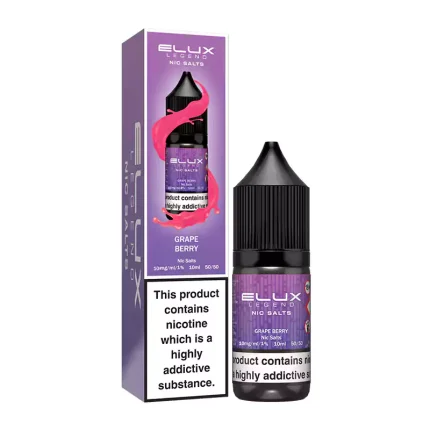 Elux Legend Nic Salts Grape Berry 10mg E-Liquid