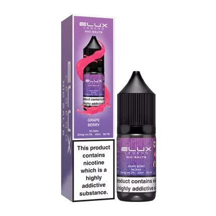 Elux Legend Nic Salts Grape Berry 20mg E-Liquid