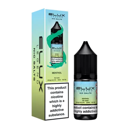 Elux Legend Nic Salts Menthol 10mg E-Liquid