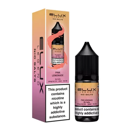 Elux Legend Nic Salts Pink Lemonade 10mg E-Liquid