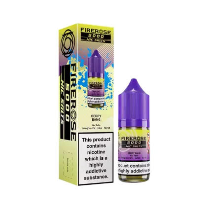 FireRose 5000 Nic Salts 10ml E-Liquid Berry Bang