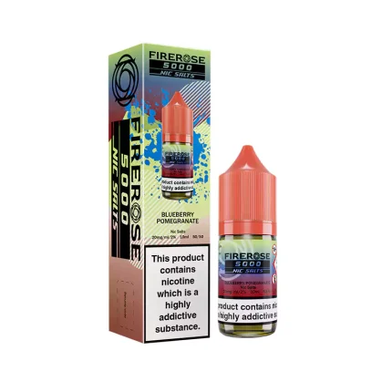 FireRose 5000 Nic Salts 10ml E-Liquid Blueberry Pomegranate