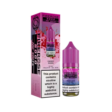 FireRose 5000 Nic Salts 10ml E-Liquid Cherry Sours