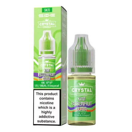 SKE Crystal Nic Salt E-Liquids 10mg/ml Kiwi Passionfruit Guava