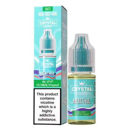 SKE Crystal Nic Salt E-Liquids 10mg/ml Menthol