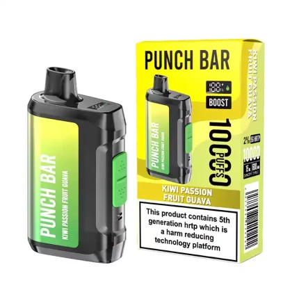 PUNCH BAR 10000 KIWI PASSIONFRUIT GUAVA
