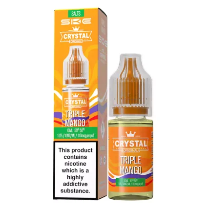 SKE Crystal Nic Salt E-Liquids 10mg/ml Triple Mango