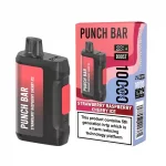 Punch Bar 10000 Strawberry Raspberry Cherry Ice