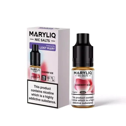Lost Mary MARYLIQ Nic Salts E-Liquids 10ml - Cherry Ice