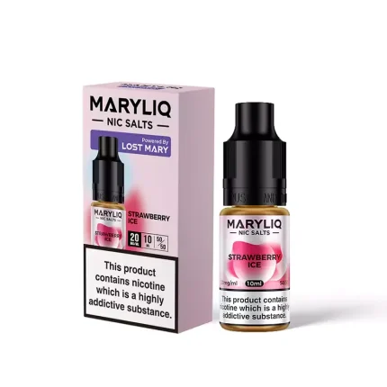Lost Mary MARYLIQ Nic Salts E-Liquids 10ml - Strawberry Ice